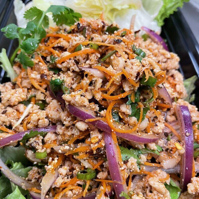 Larb Gai ( chicken salad )
