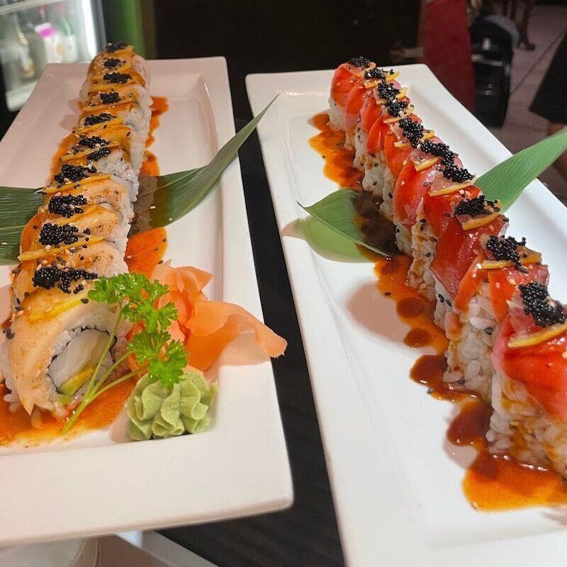 White Tuna Lemon roll