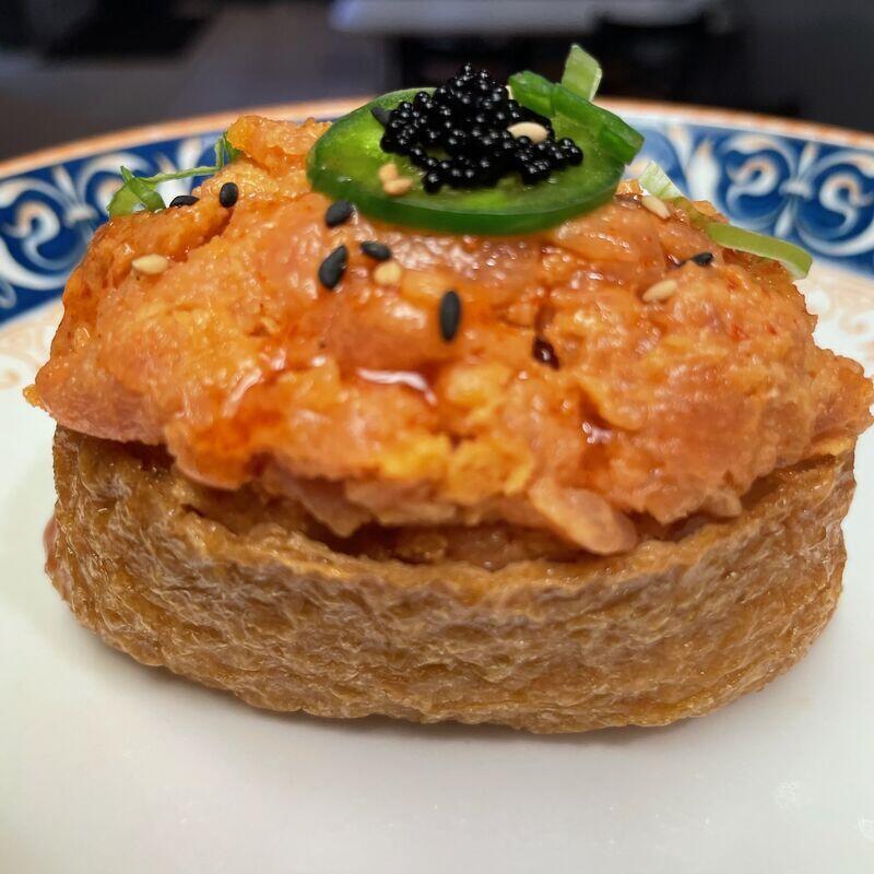 Spicy tuna Inari