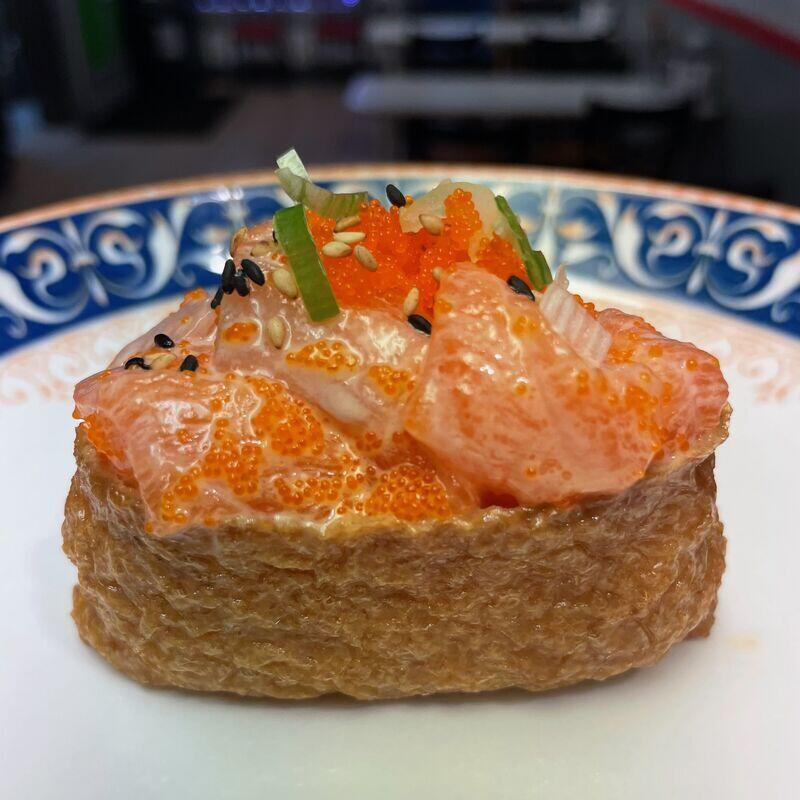Salmon Ebiko Inari