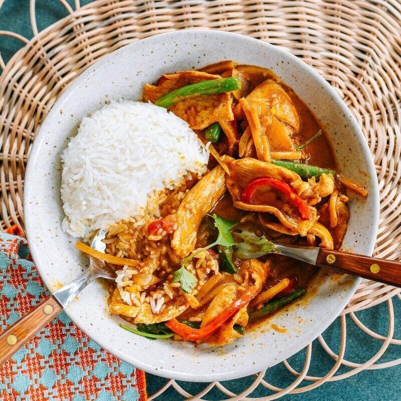 (L) Red curry (GF)